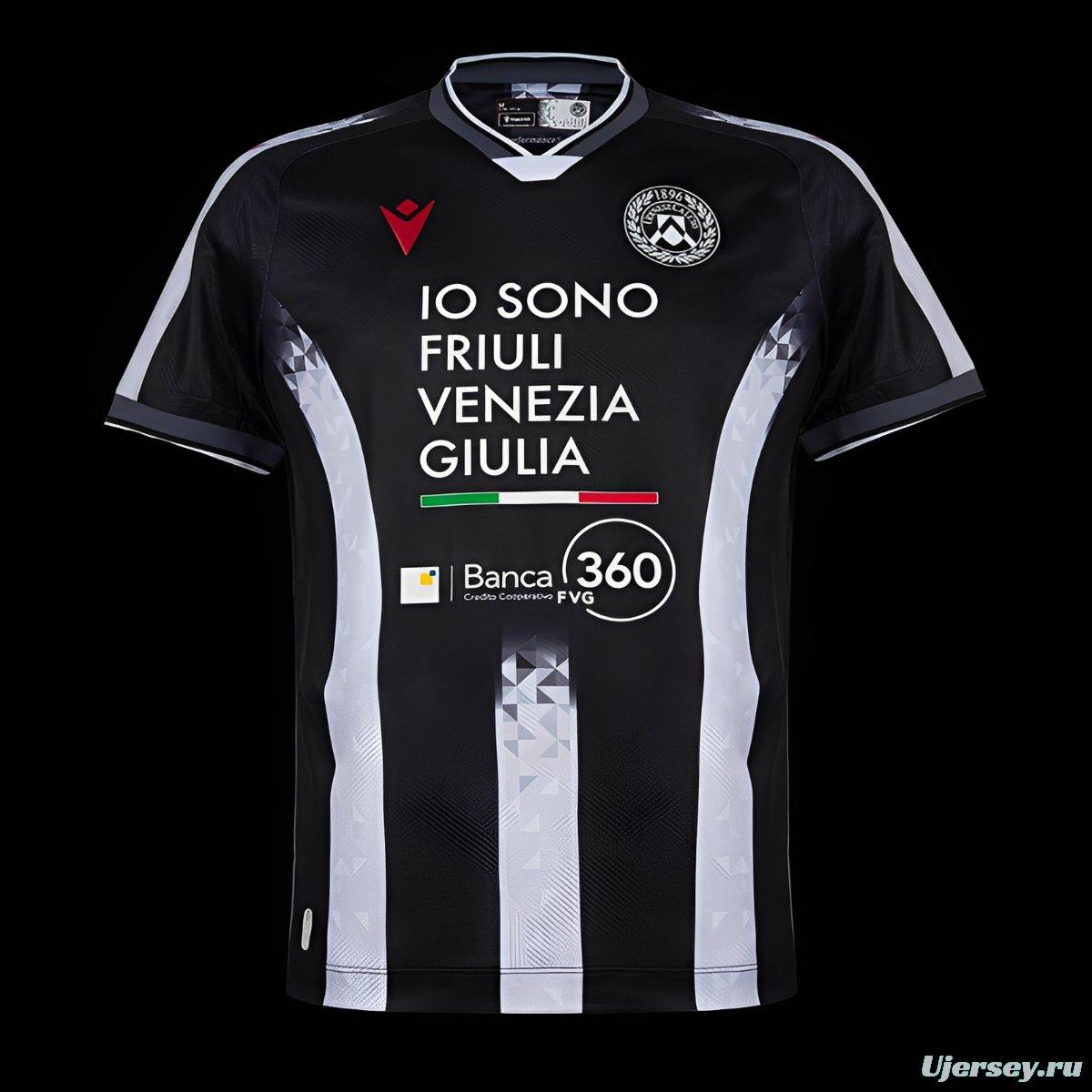 25/26 Udinese Home Jersey