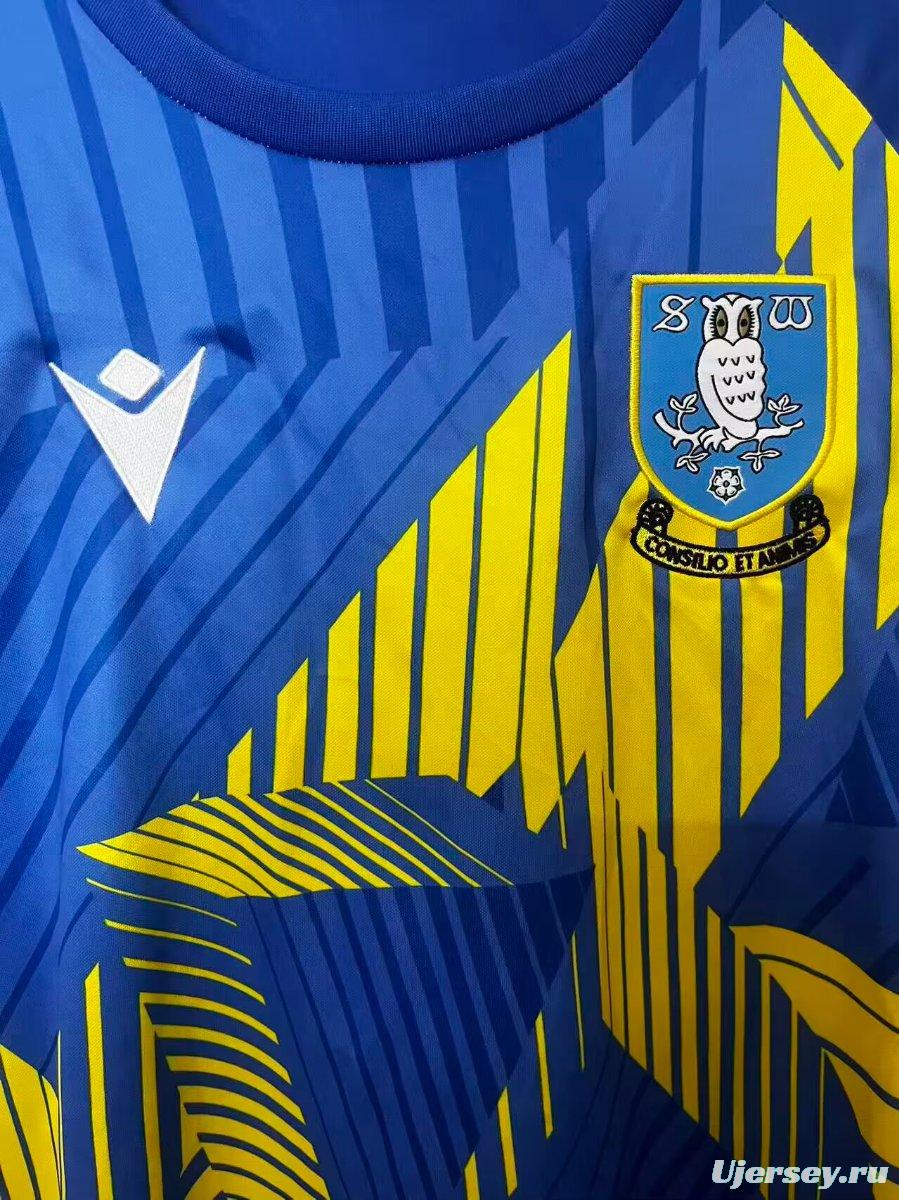 25/26 Sheffield Wednesday M25 Adult Warm Up Jersey