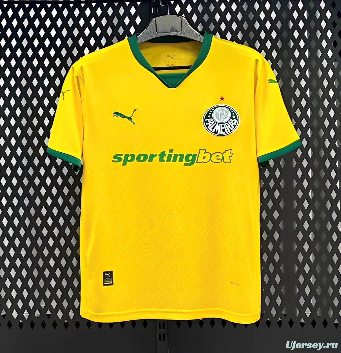 25/26 Palmeiras Third Yellow