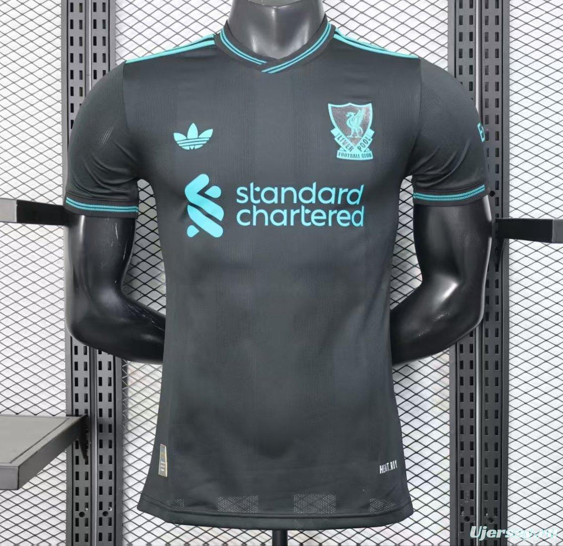 Player Version 25/26 Liverpool Black Jersey