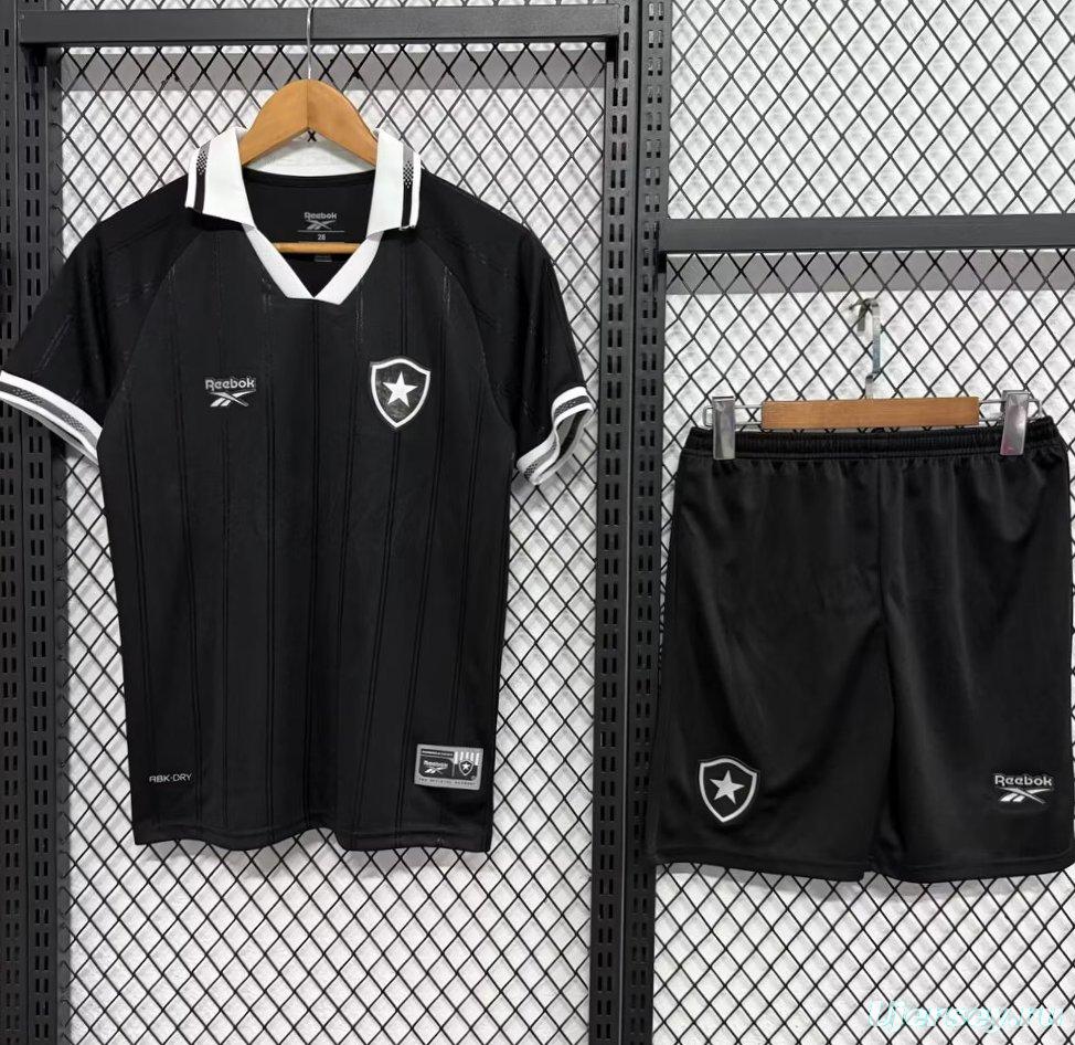 25/26 Kids Botafogo Away Black Jersey
