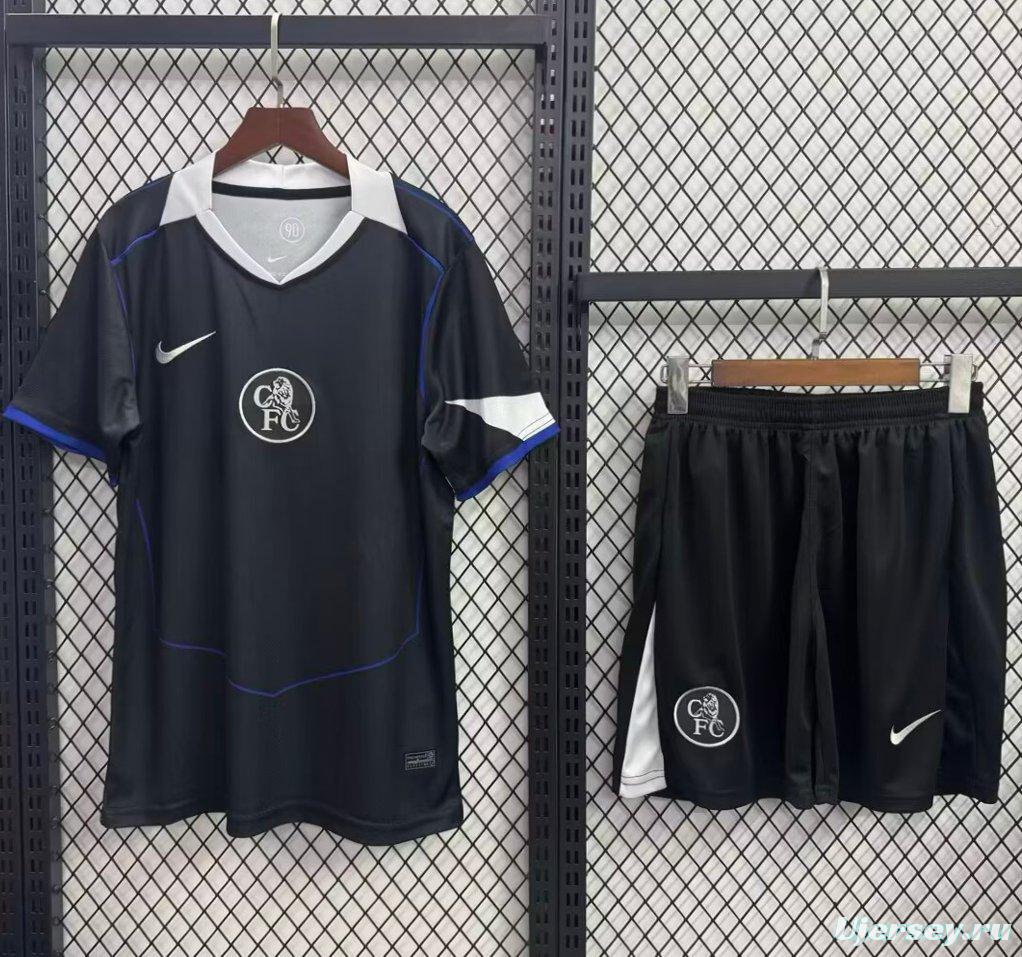 25/26 Kids Chelsea Third Black Jersey