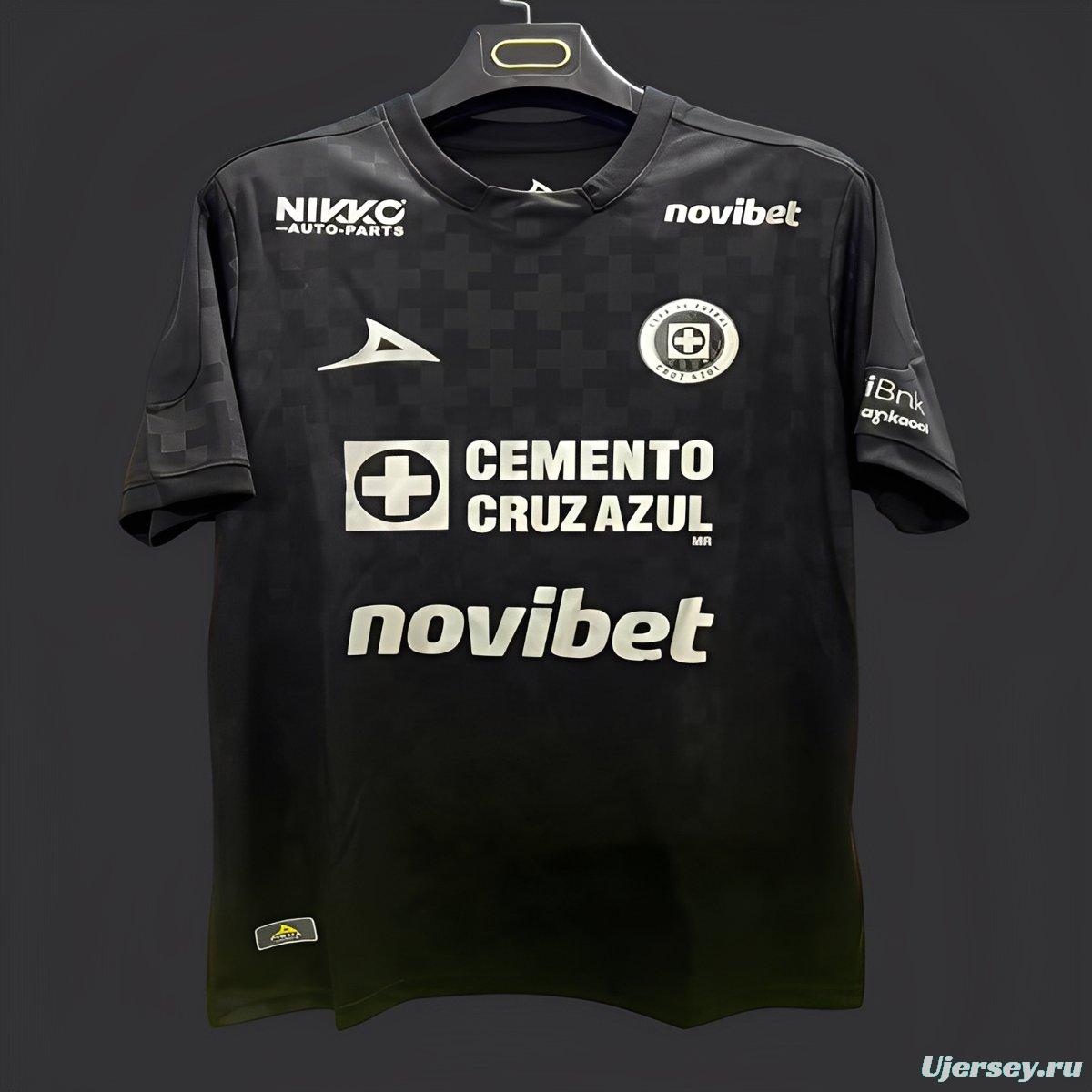 25/26 Cruz Azul Third Black Jersey