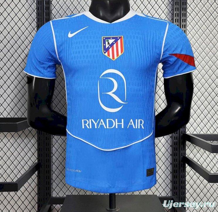 2025/26 Player Version Mens Atletico Madrid Third Jersey