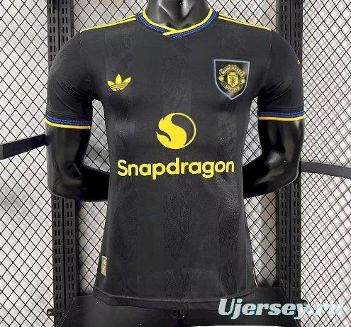 2025/26 Player Version Mens Manchester United Third Jersey