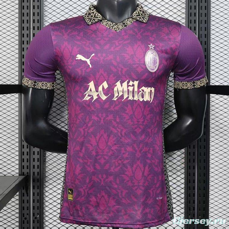 2025/26 Player Version Mens AC Milan Special Jersey