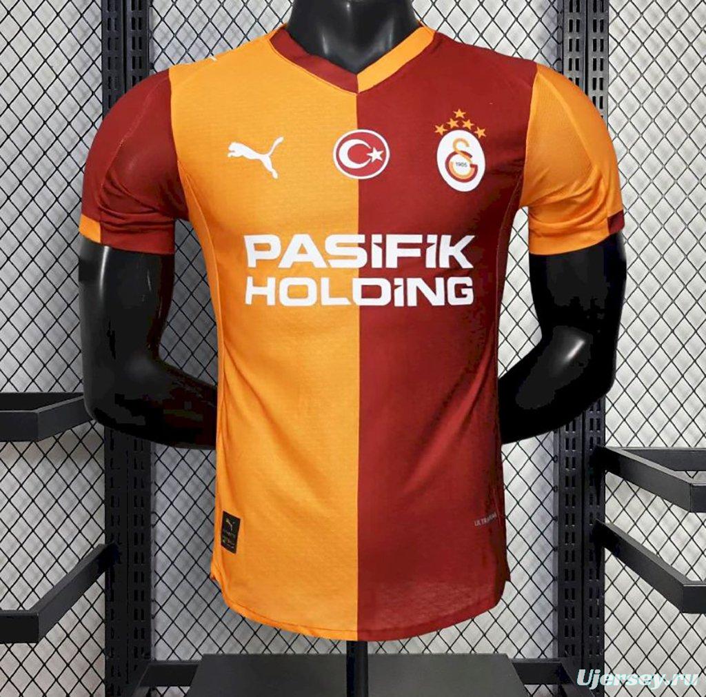 2025/26 Player Version Mens Galatasarays Home Jersey