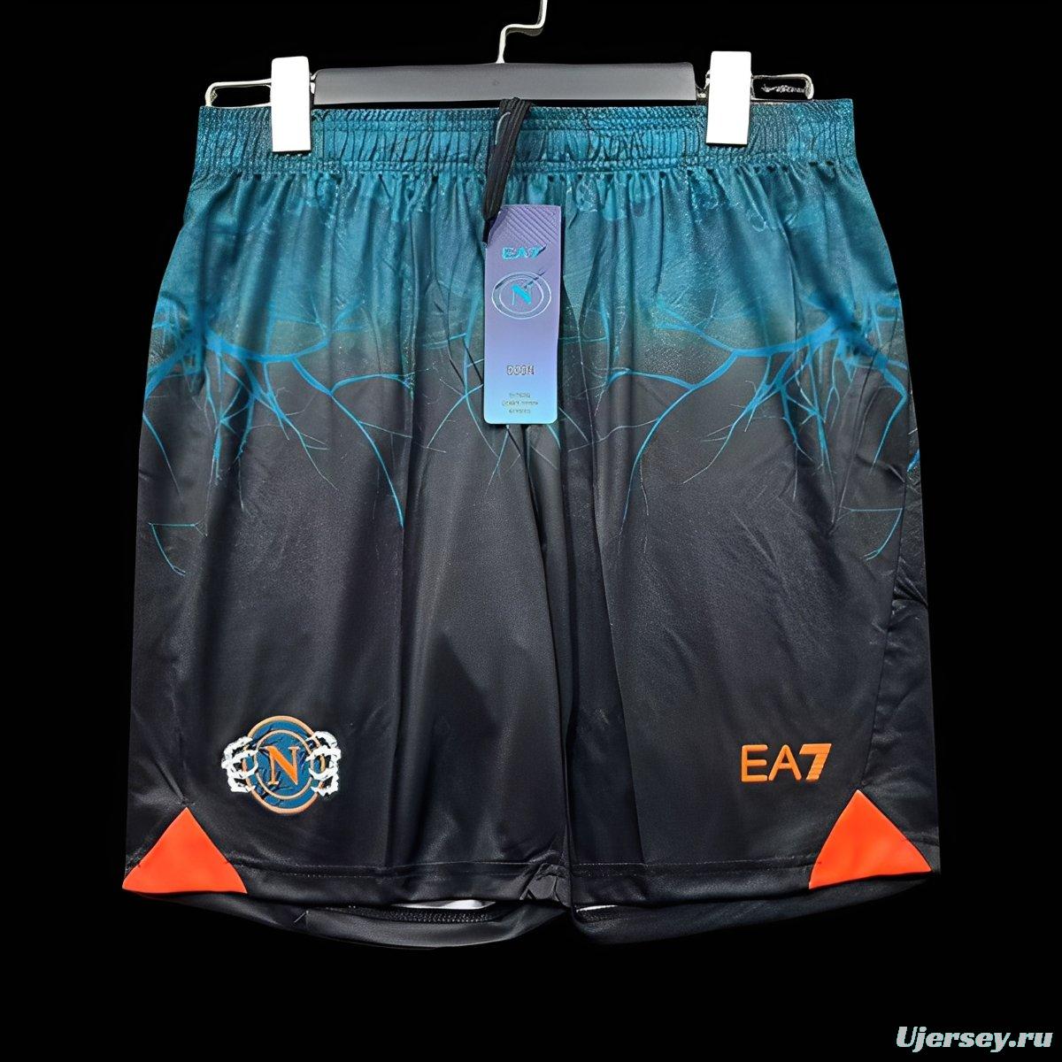 2025/26 Mens Napoli Halloween Navy Shorts