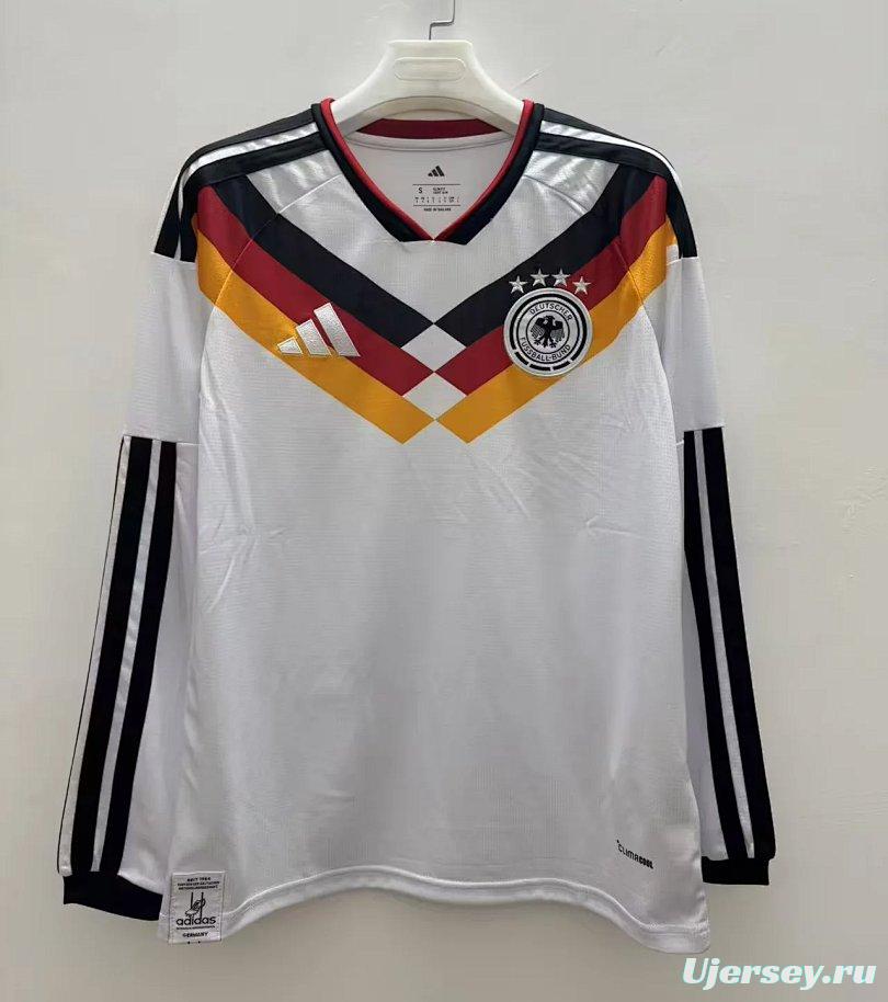 2026 Mens Germany World Cup Home Long Sleeve Jersey