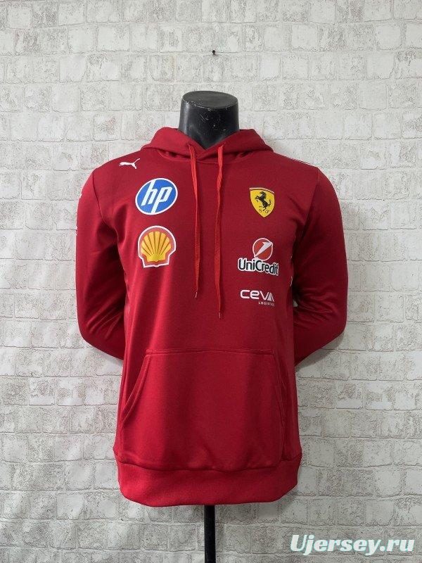 2025 F1 Ferrari Sweatshirt With Hood