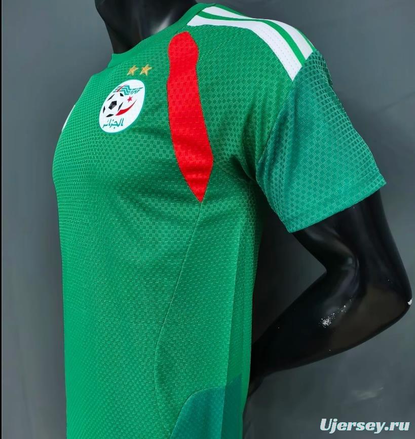 Player Version 2026 Algeria Green Jersey
