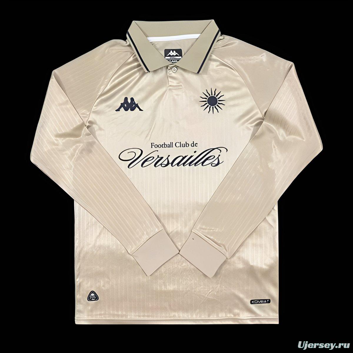 25/26 FC Versailles Long Sleeve Classy Gold Special Jersey