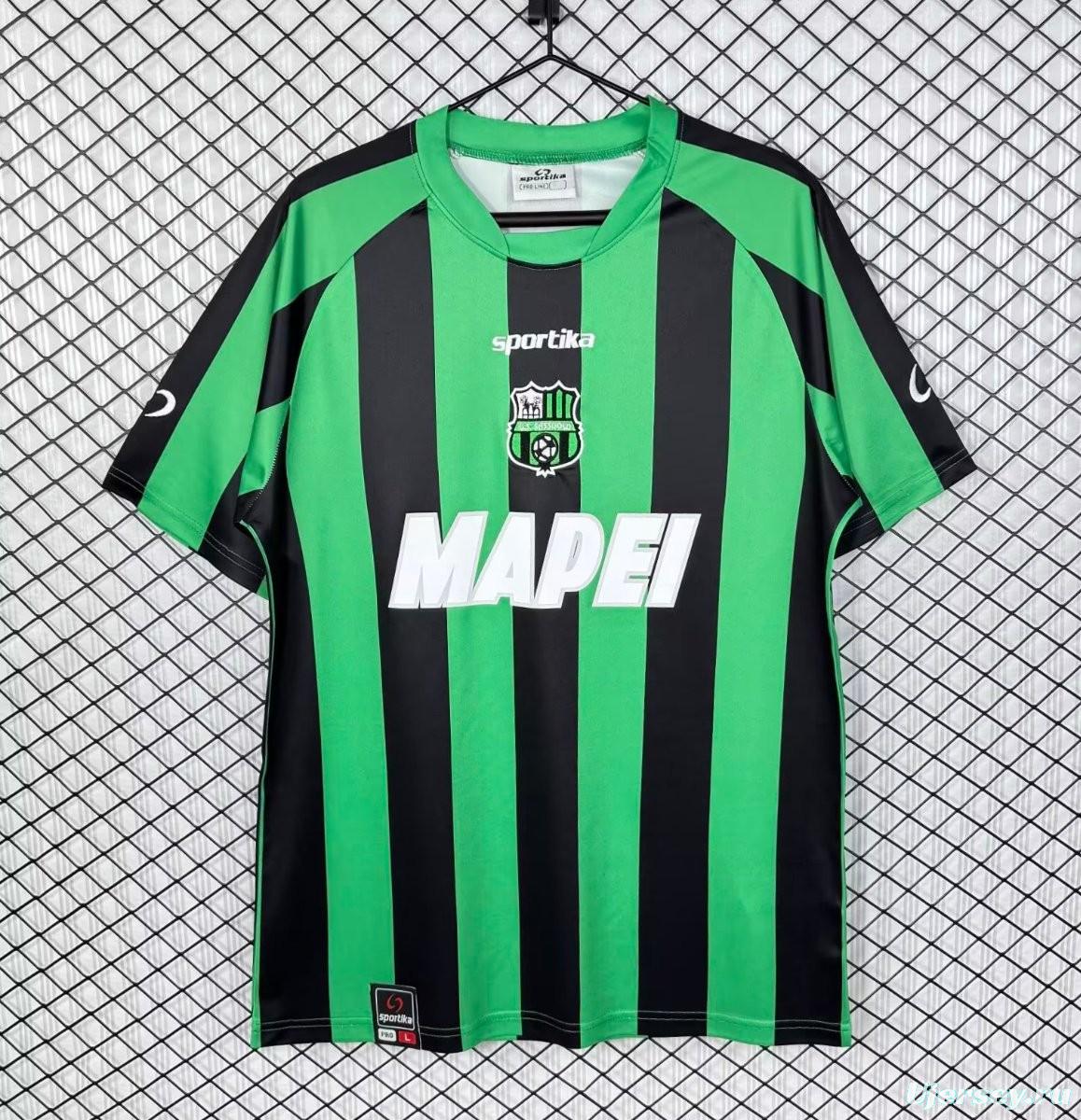 Retro 12/13 Sassuolo Home Jersey