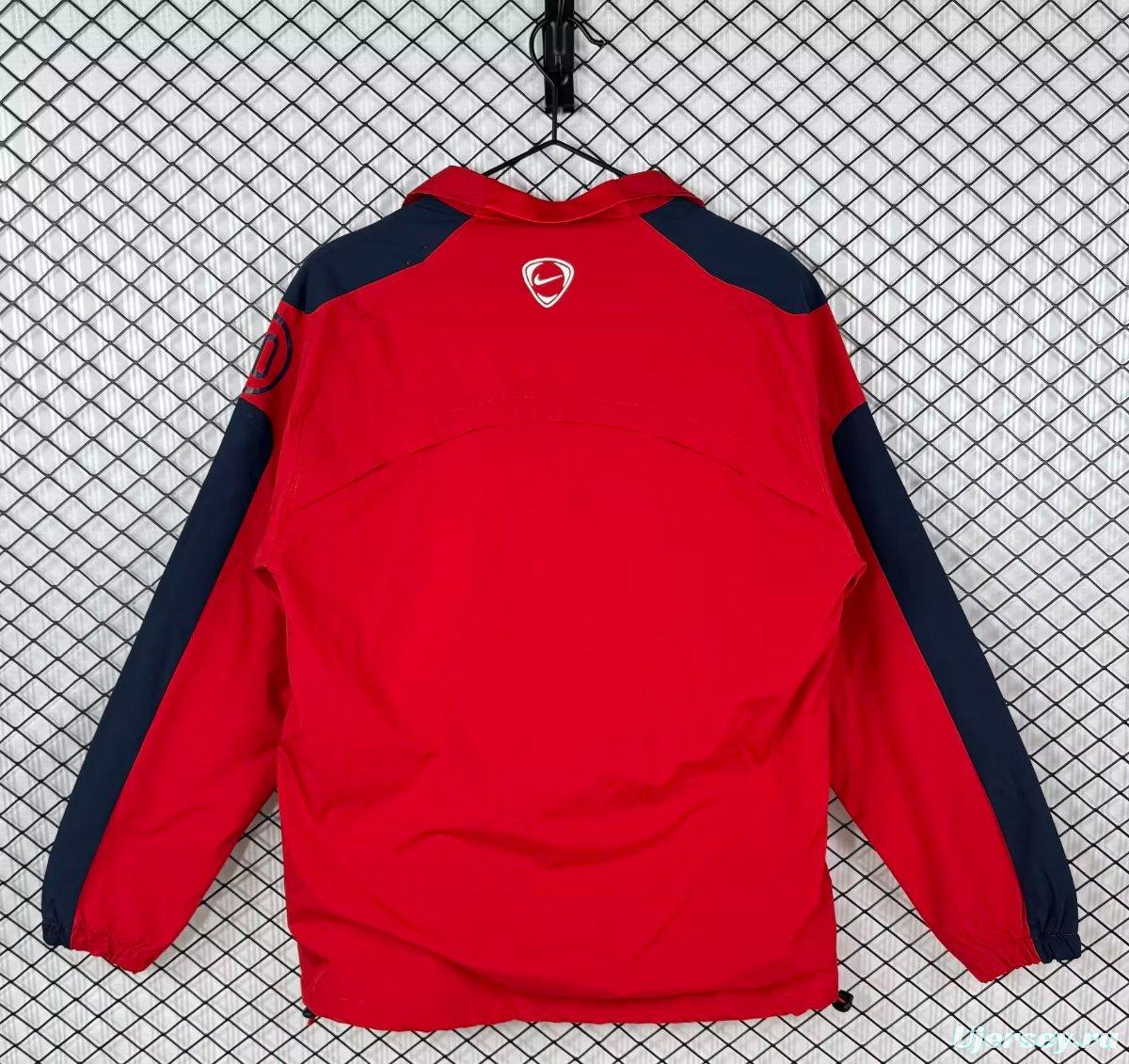 Retro 04/05 Arsenal Home Red Windbreaker
