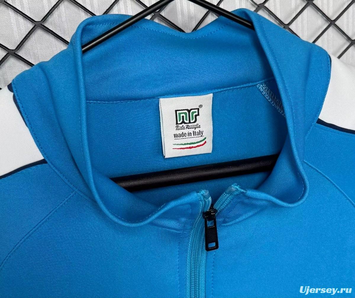 Retro 87/88 Napoli Home Full Zipper Jacket