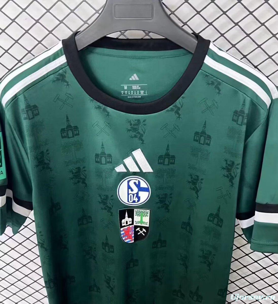 25/26 Schalke 04 Green 150Th Anniversary Jersey