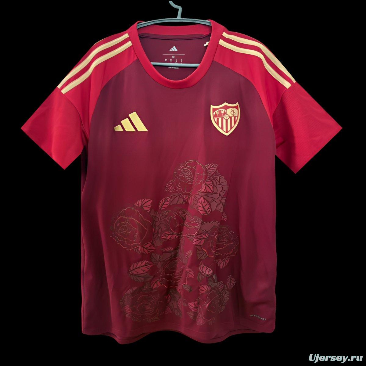 25/26 Sevilla FC Limited Edition Rocio Osorno Red Jersey