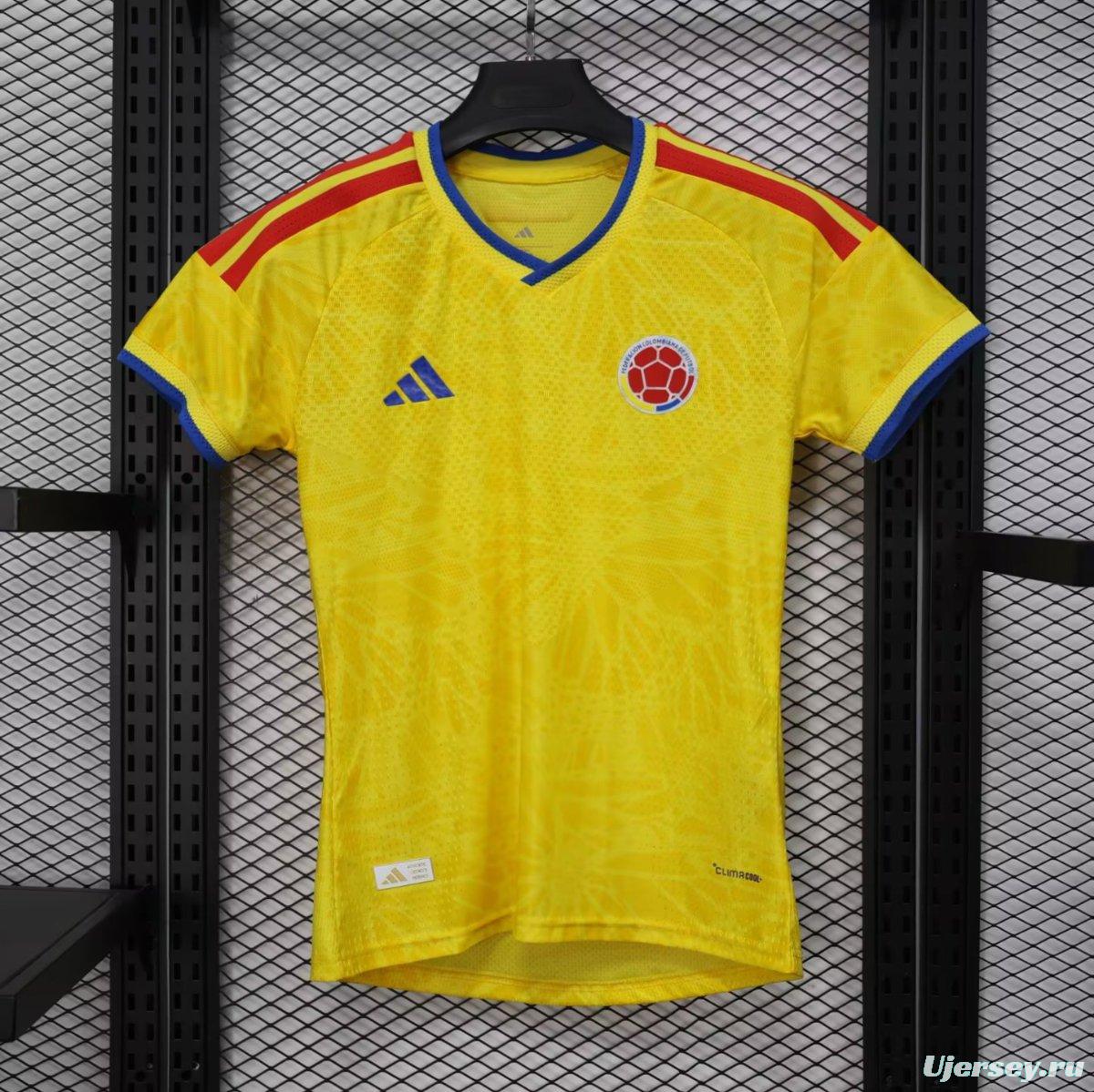 Player Version 2026 Colombia Home Women Jersey