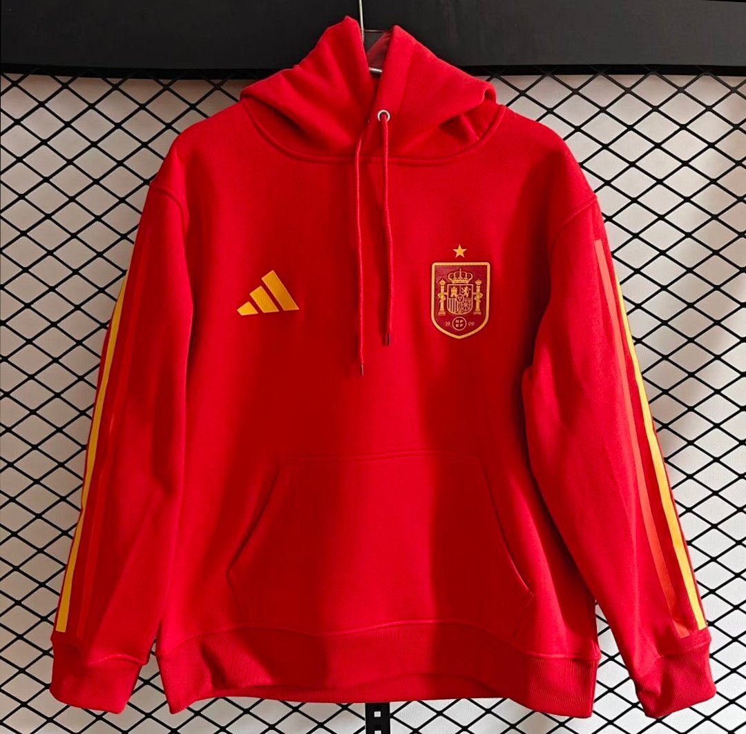 2026 Spain Embroidered Logo Hoodie 9 Colors