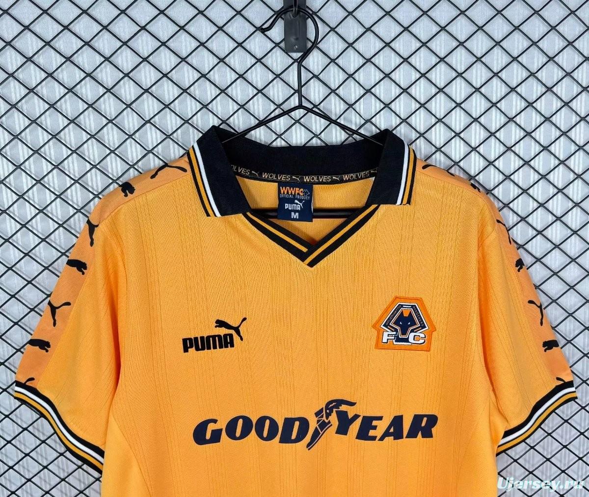 Retro 98/99 Wolverhampton Wanderers Home Jersey