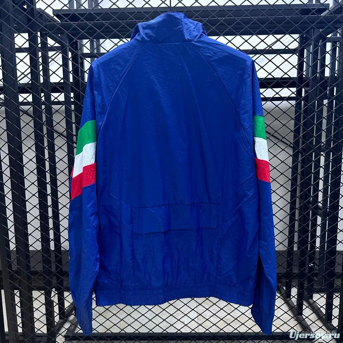 Retro 1994 Italy Home Full Zipper Windbreaker
