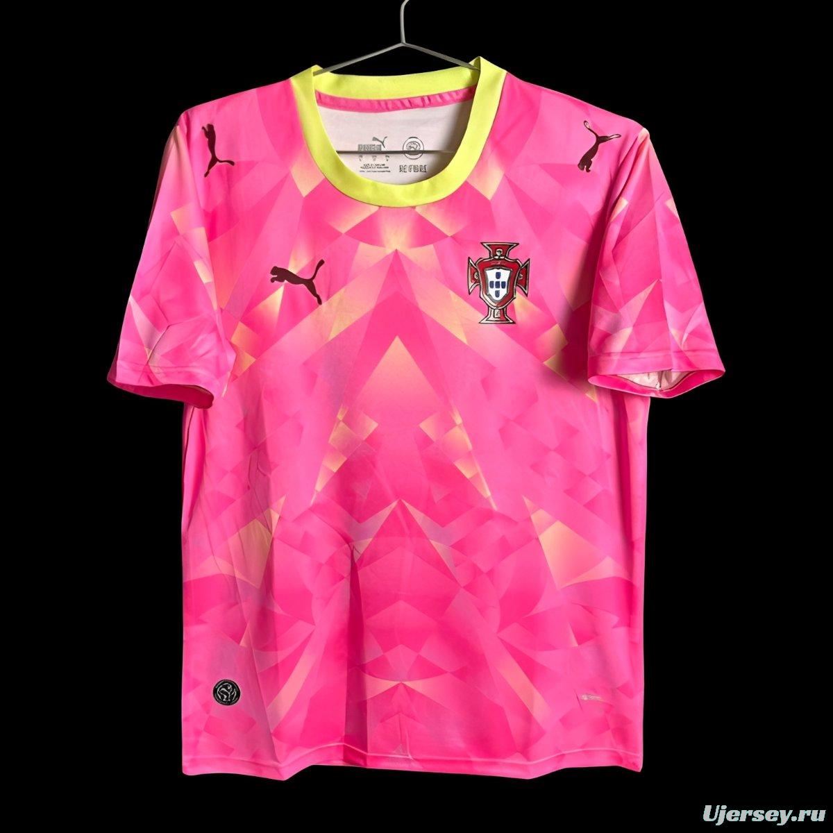 2026 Portugal Pink Pre-Match Jersey