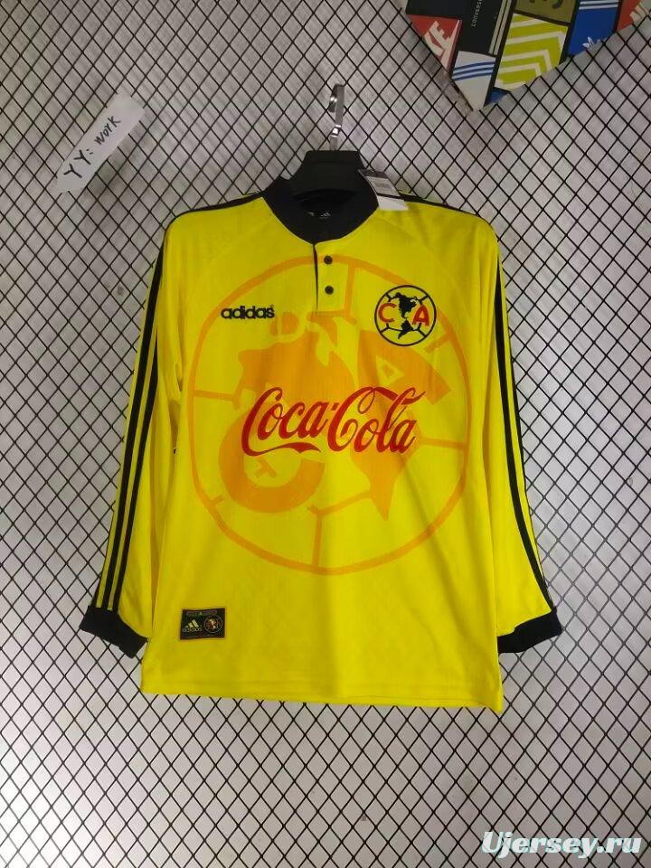 Retro 97/98 Club America Home Long Sleeve Jersey