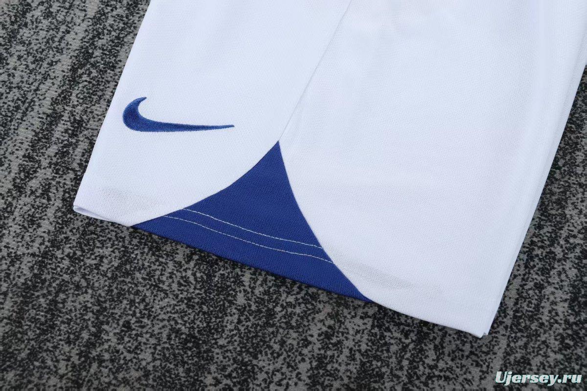 Retro Kids 2004 Brazil Away Blue Jersey