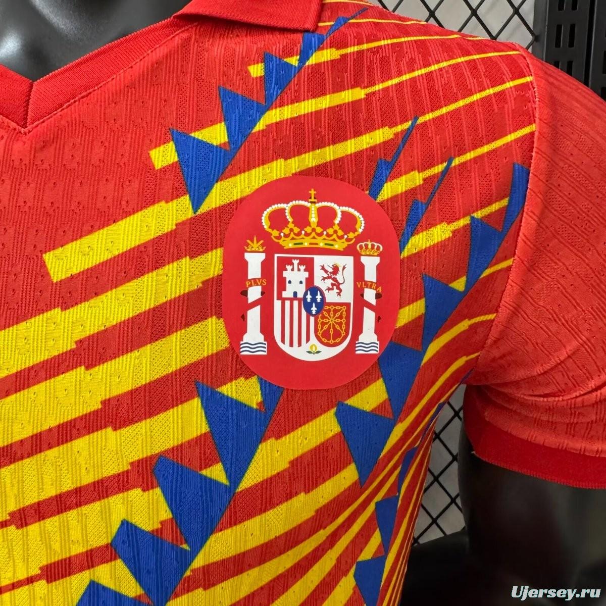Player Version 2026 Spain 1993 Adidas Remake Home Jersey