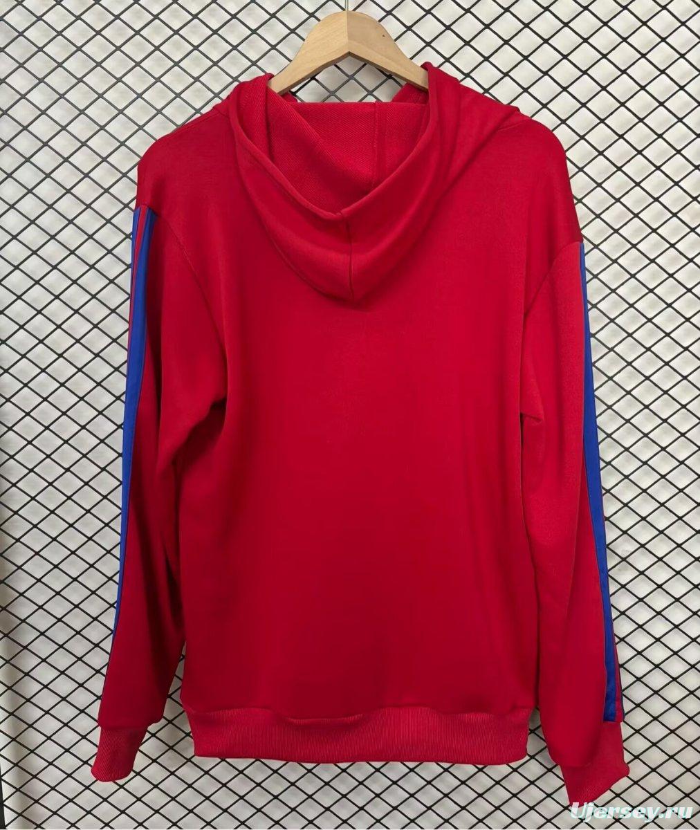 25/26 Club Universidad De Chile Red Hoodie