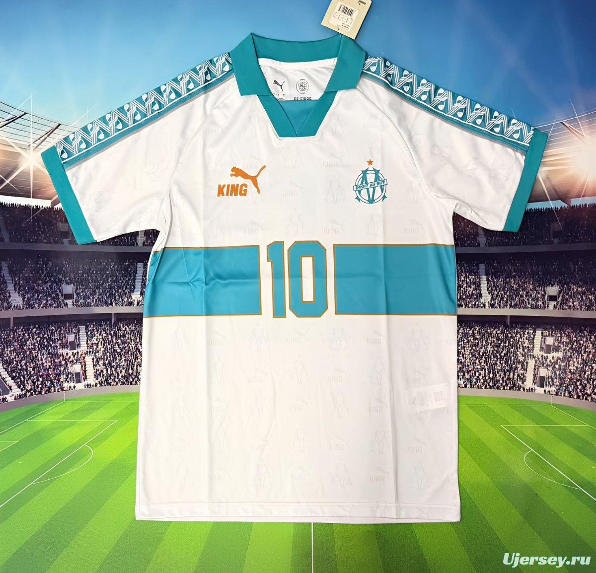 25/26 Puma King Marseille White Special Jersey