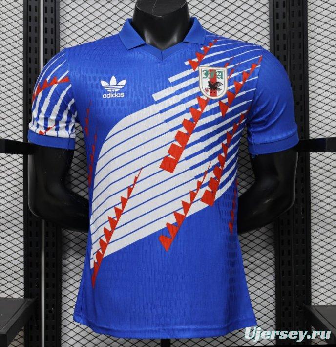 Player Version 2027 Japan Home Blue with Diagonal Graphic Jersey