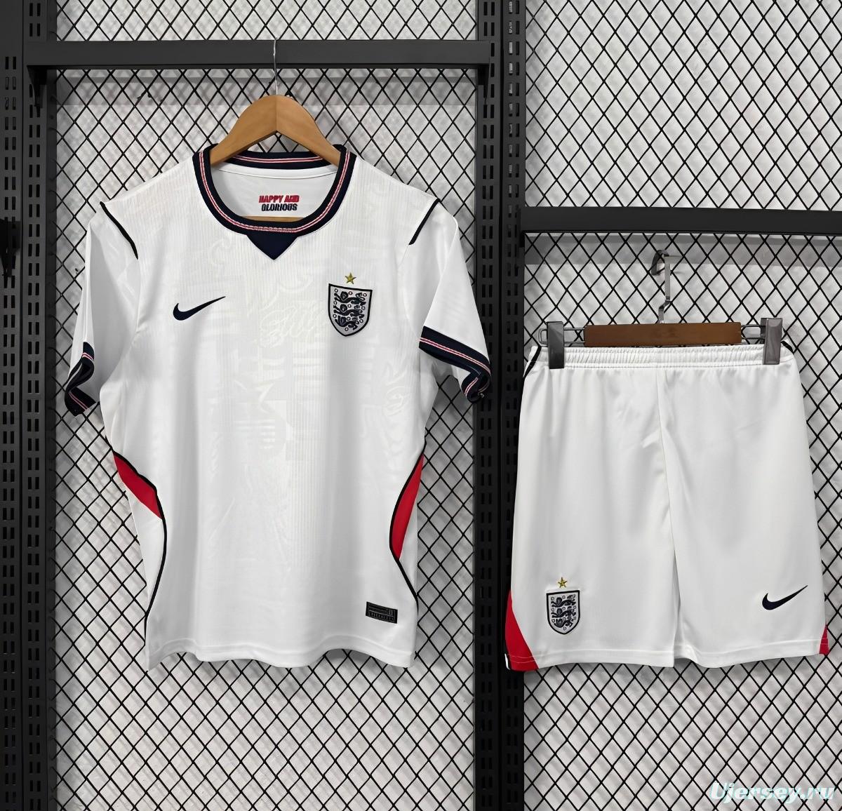 2026 Kids England Home World Cup Jersey
