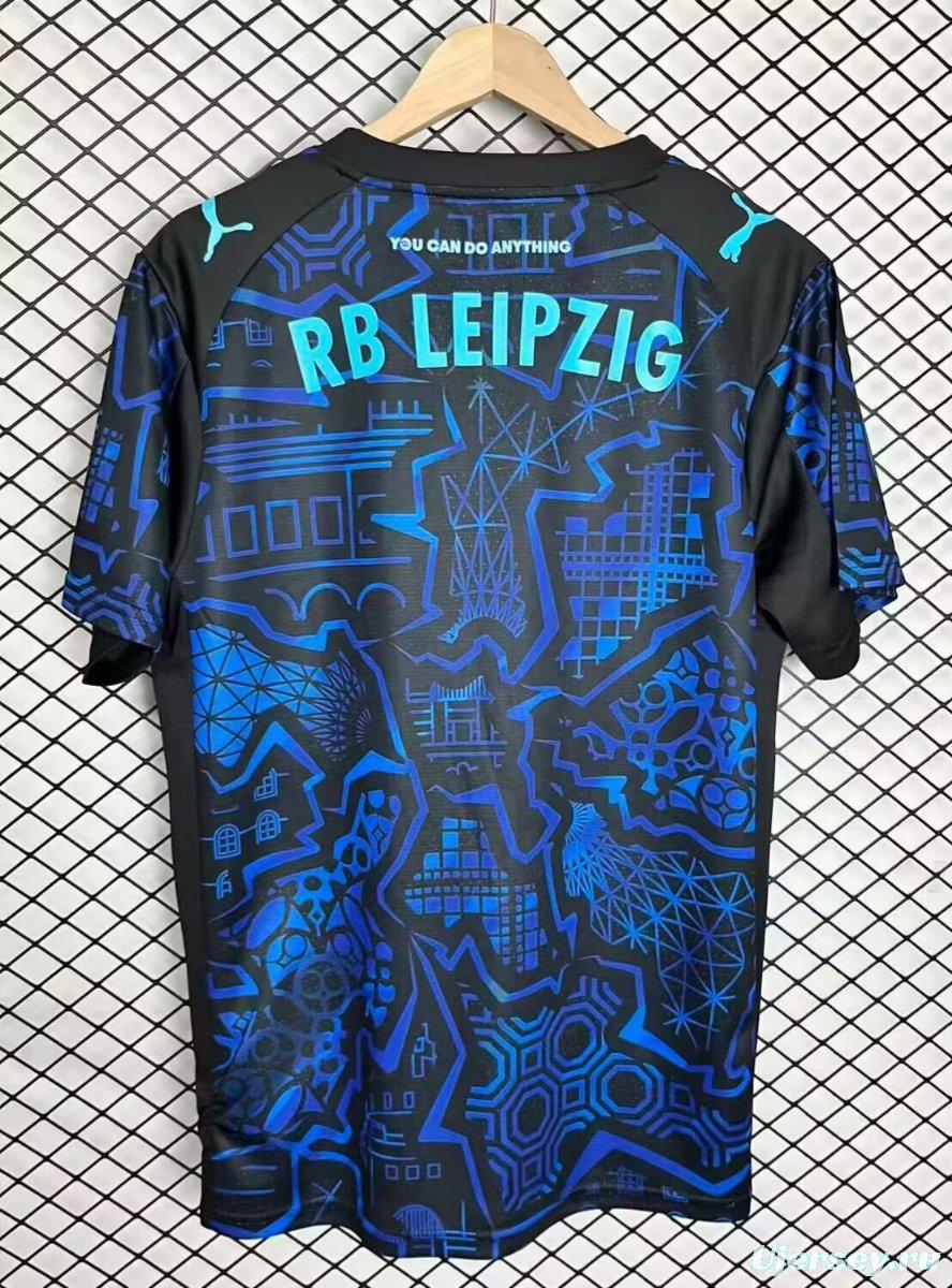 25/26 RB Leipzig Black / Blue / Sky blue Special Jersey
