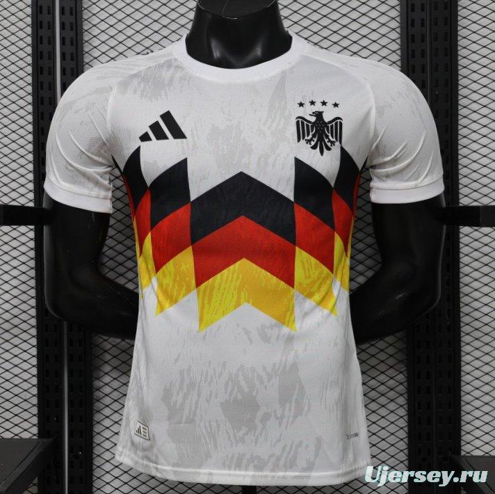 Player Version 2026 Germany White with Black Red Special Edition Jersey