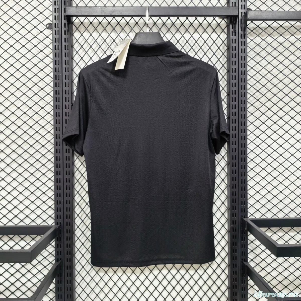 2026 Argentina Black Polo Jersey