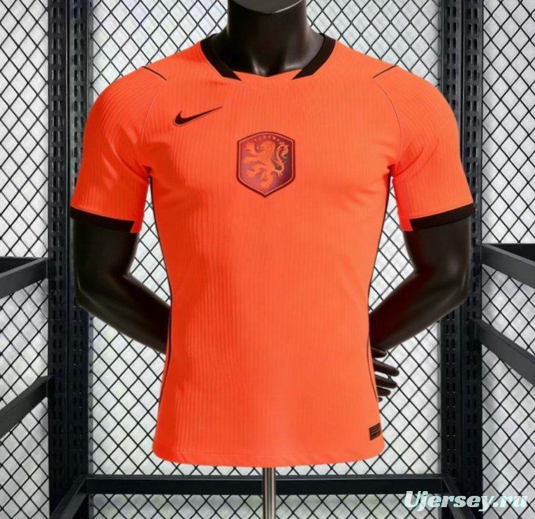 Player Version 2026 Netherlands Home Jersey