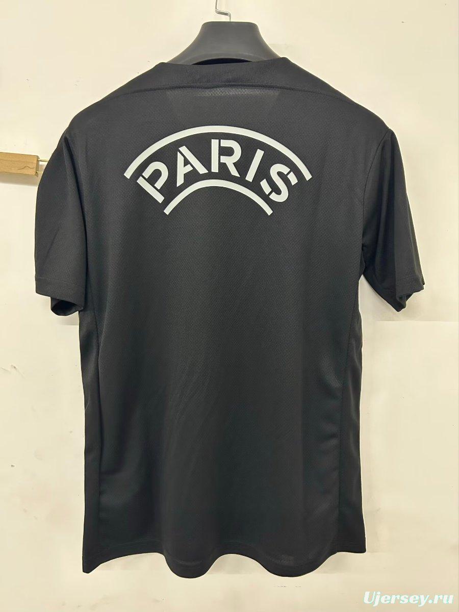 25/26 PSG Paris Saint-Germain Strike Top Black Jersey