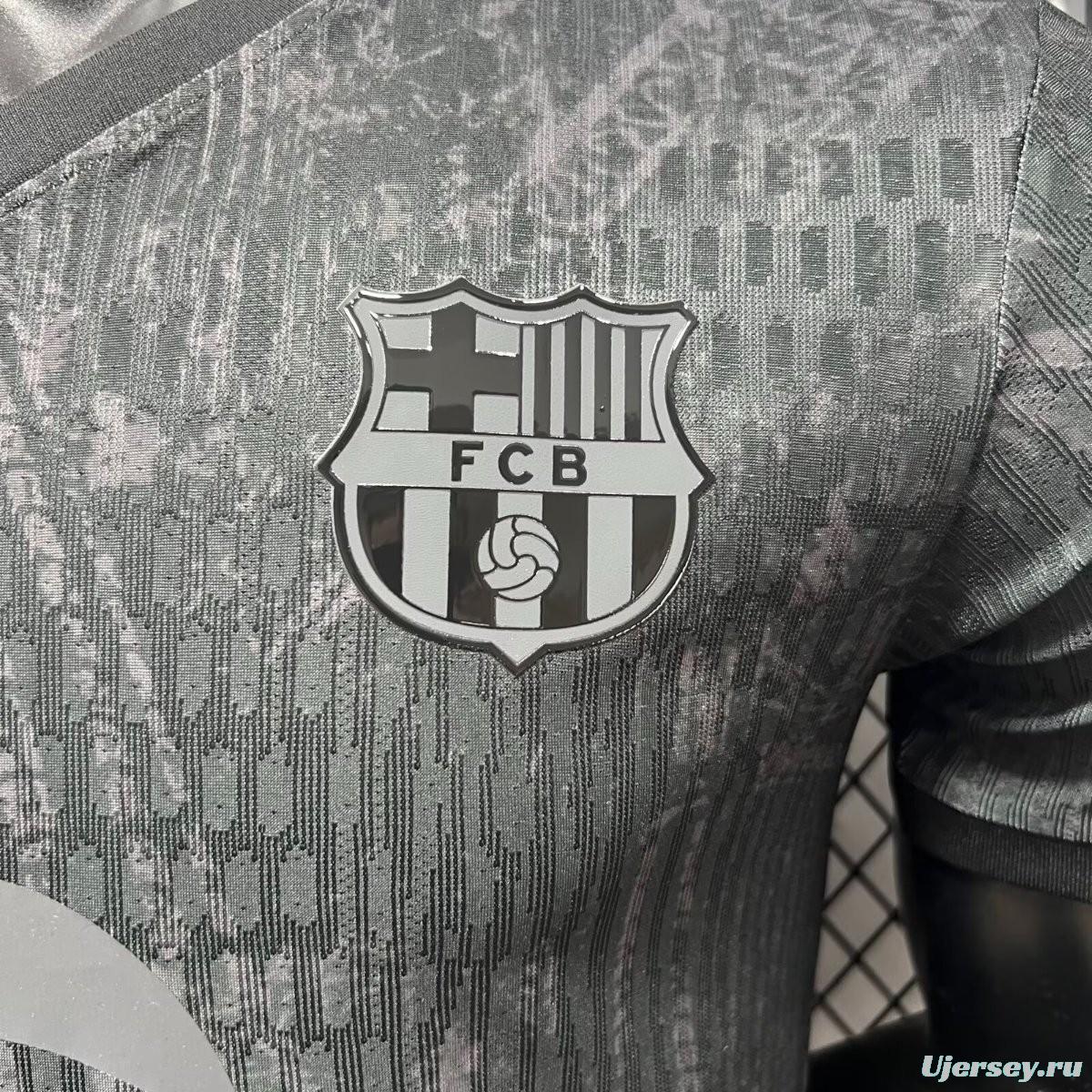 Player Version 25/26 FC Barcelona Black Special Edition Soccer Jersey