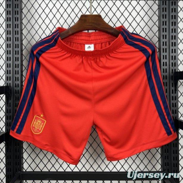 2026 Mens Spain World Cup Home Shorts