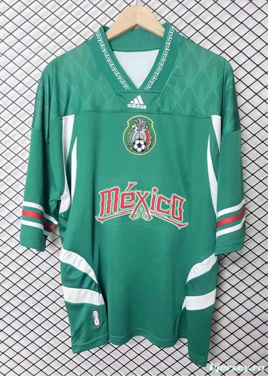 2026 Mexico Bringback Remixed Green Jersey Oversized Fit
