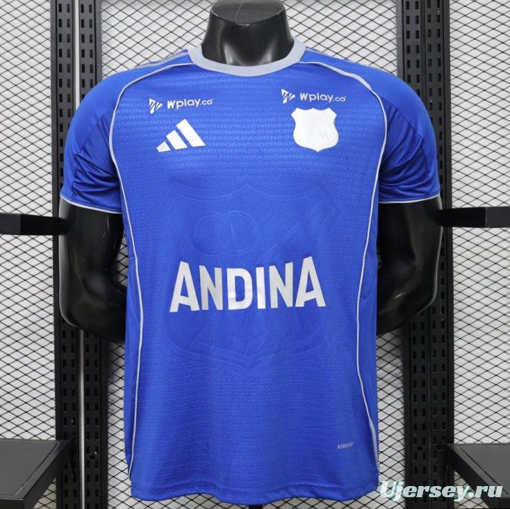 Player Version 26/27  Millonarios FC Royal Blue  Home Jersey