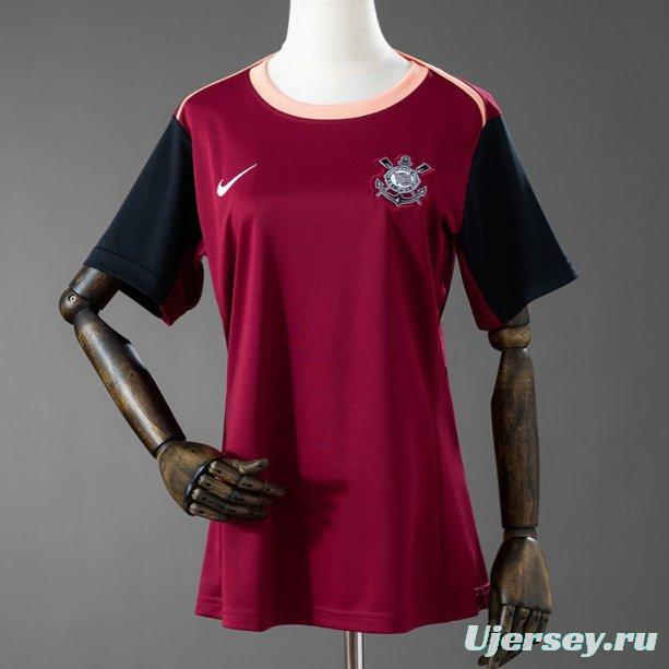 26/27 Corinthians Women's Training Jersey - Maroon Jersey