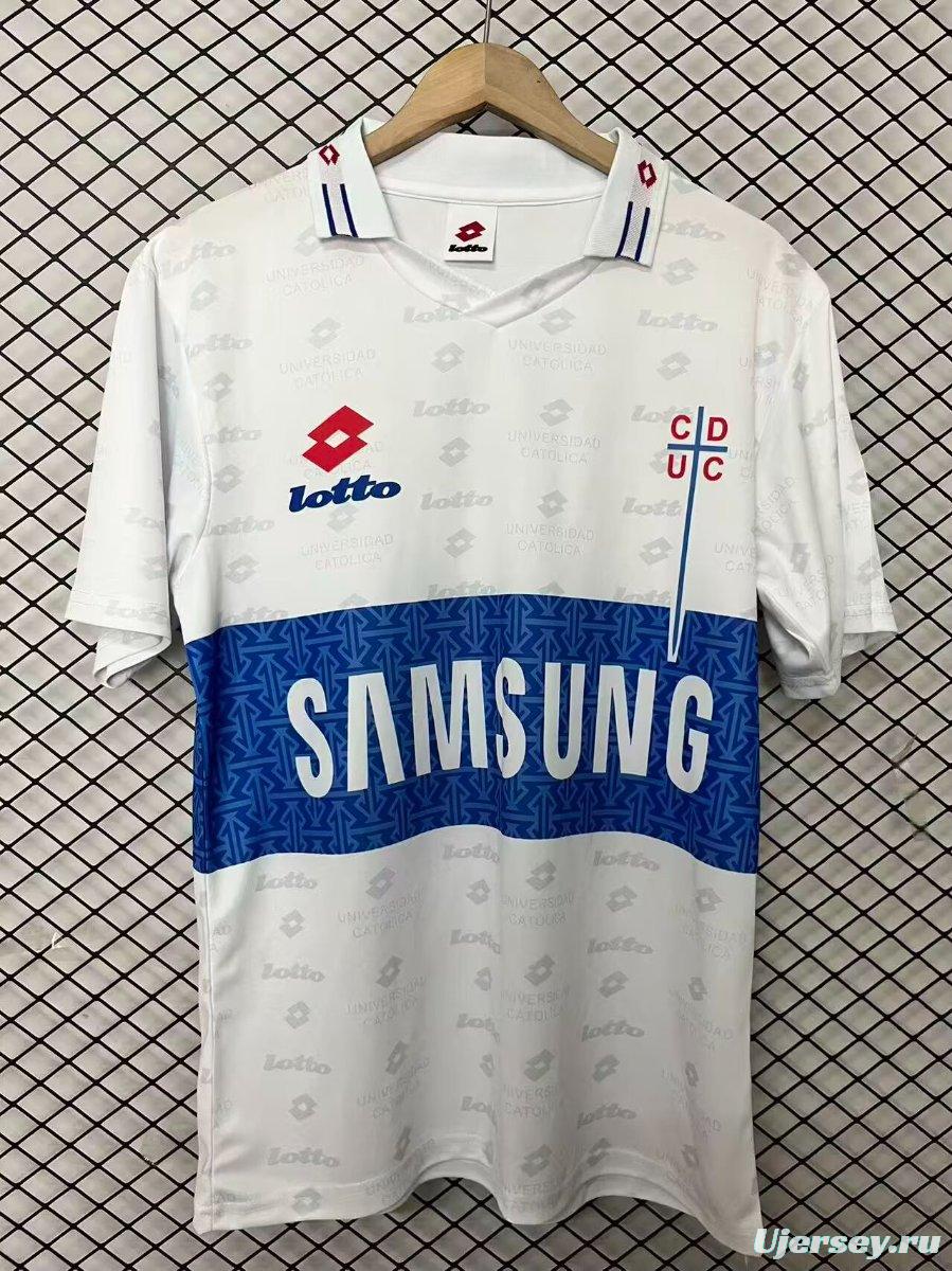 Retro 96/97 Universidad Catolica Chile Home Jersey