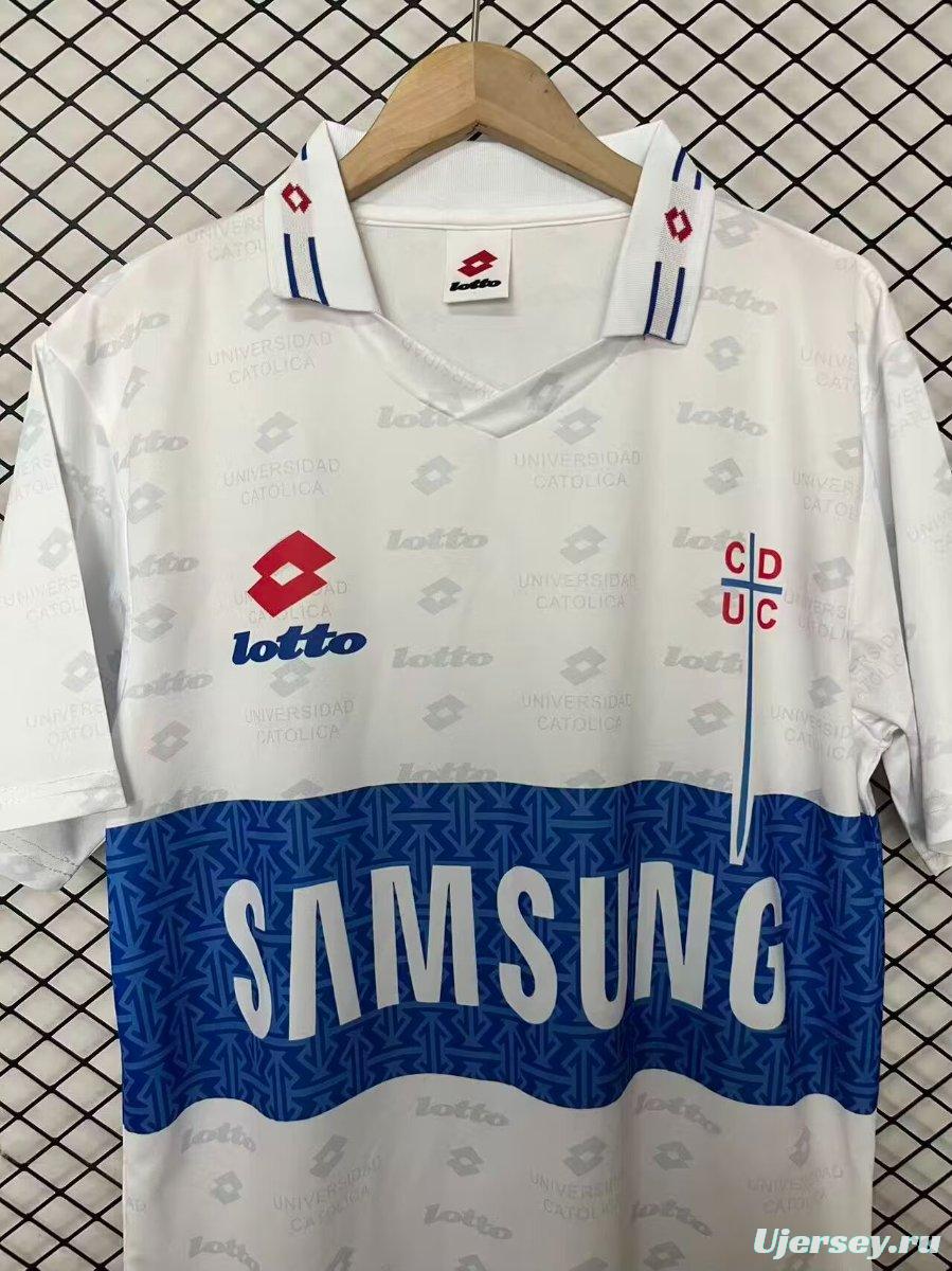 Retro 96/97 Universidad Catolica Chile Home Jersey