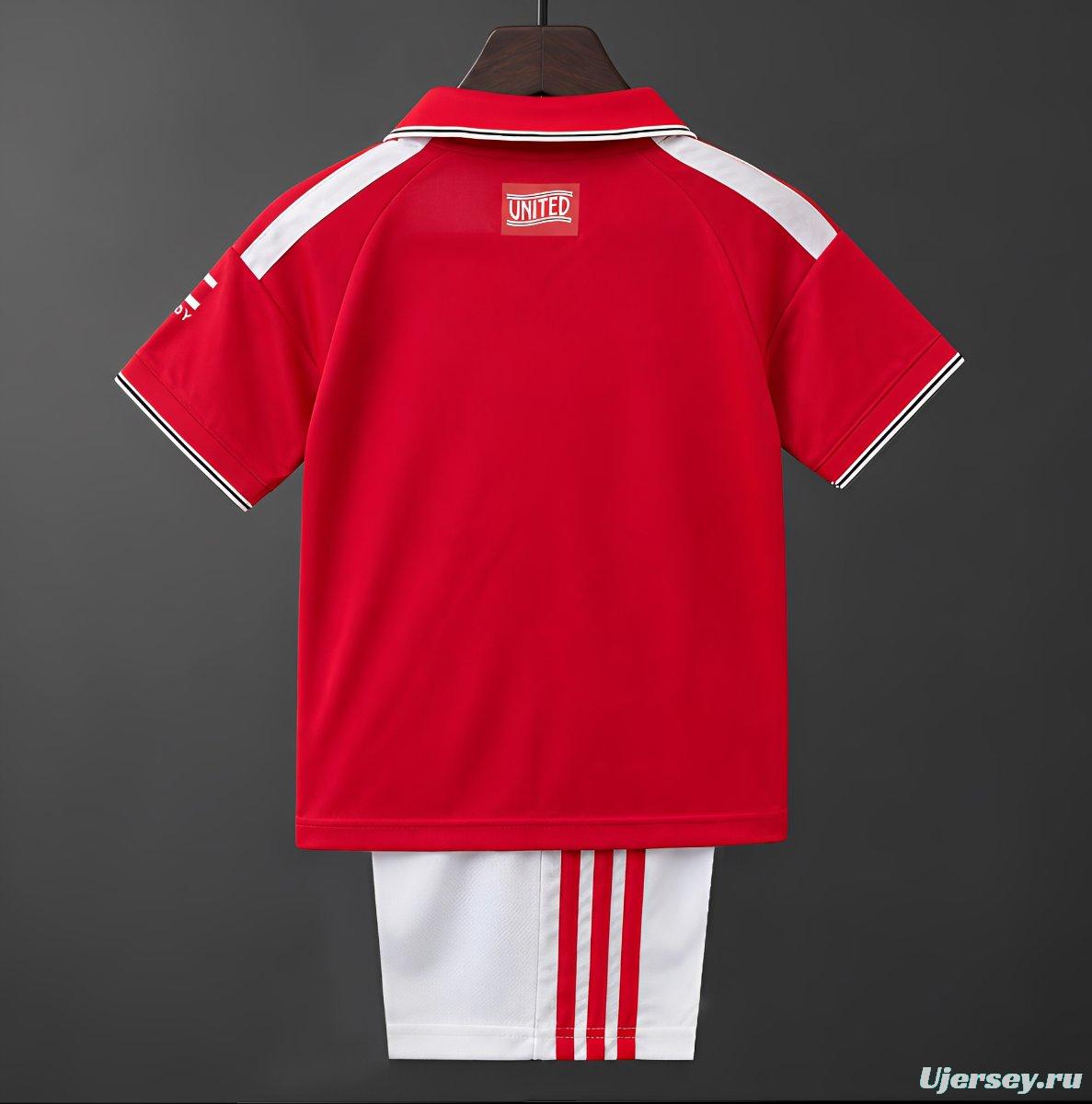 26/27 Kids Manchester United Home Jersey