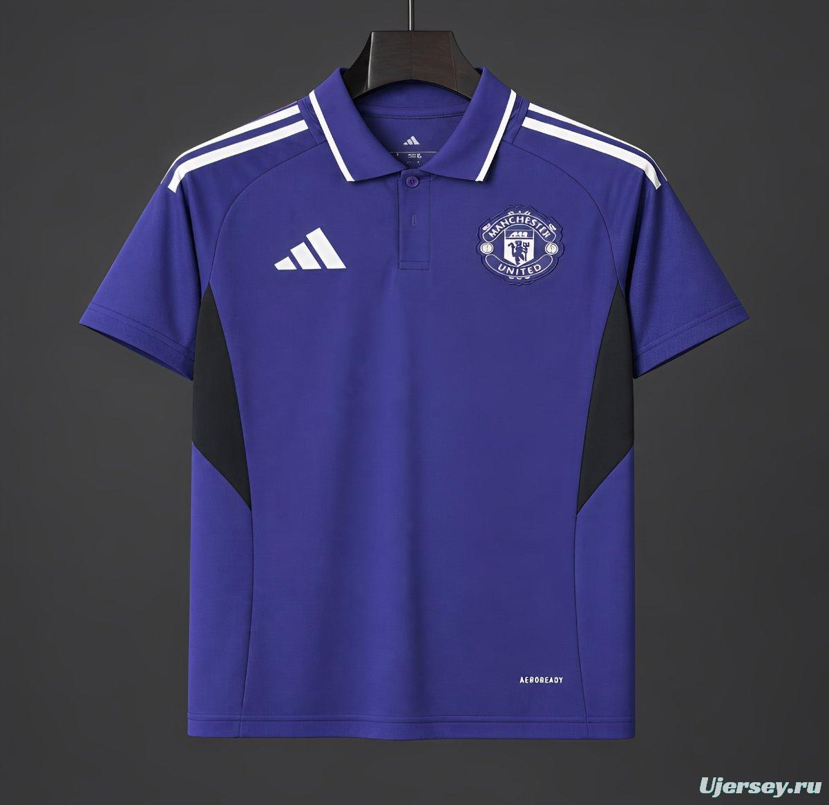 26/27 Manchester United Purple POLO Jersey