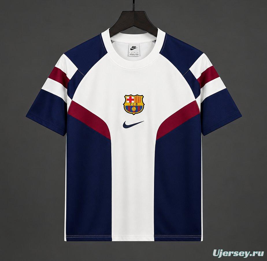 26/27 Barcelona Vintage 1998-01 Remake Away Jersey