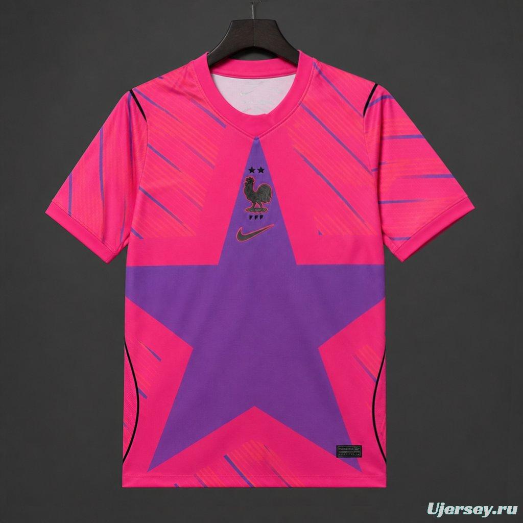 2026 France Pink Goalkeeper Jersey