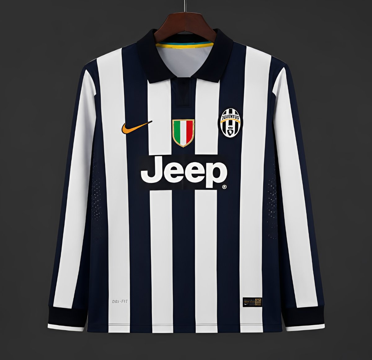 Retro 14/15 Juventus Home Long Sleeve Jersey